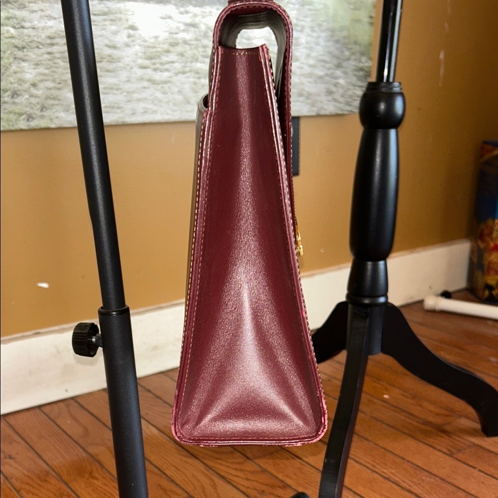 Cartier
Bordeaux Leather Handbag/ Kelly Bag - Picture 3 of 15